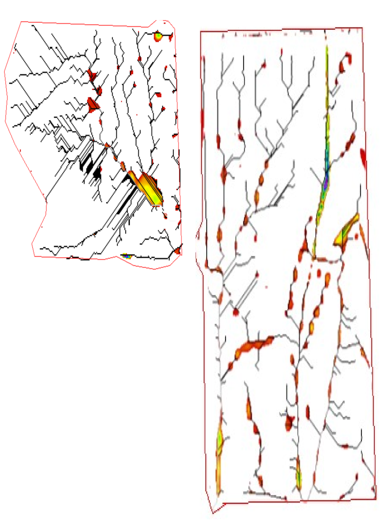 FLOWLINES AND DEPRESSIONS
